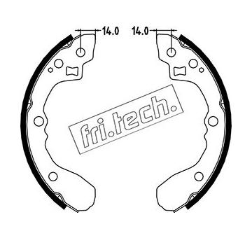 Sada brzdových čelistí fri.tech. 1049.151