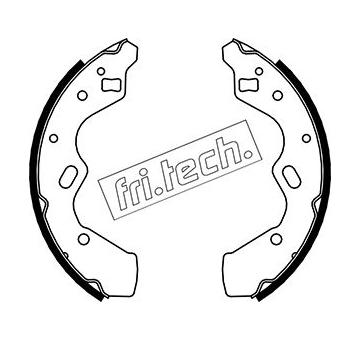 Sada brzdových čelistí fri.tech. 1049.153
