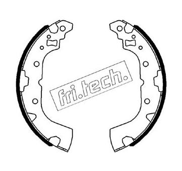 Sada brzdových čelistí fri.tech. 1064.182