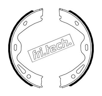 Sada brzdových čelistí, parkovací brzda fri.tech. 1083.005