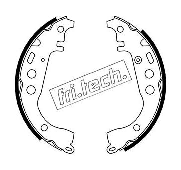 Sada brzdových čelistí fri.tech. 1115.301
