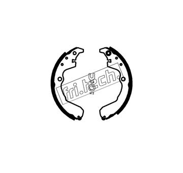 Sada brzdových čelistí fri.tech. 1253.708