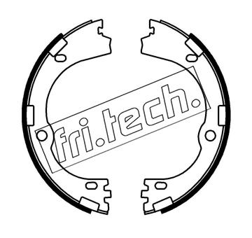 Sada brzdových čelistí, parkovací brzda fri.tech. 1253.752