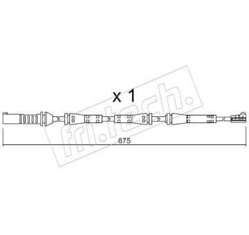 Vystrazny kontakt, opotrebeni oblozeni fri.tech. SU.278