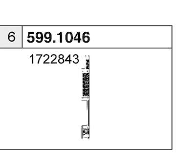 Montazni sada, tlumic vyfuku ASSO 599.1046