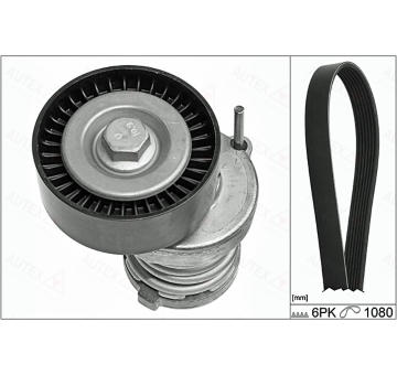 Sada žebrovaných klínových řemenů AUTEX 702883