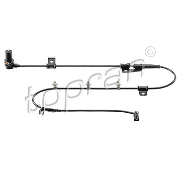 Snímač, počet otáček kol TOPRAN 821 390