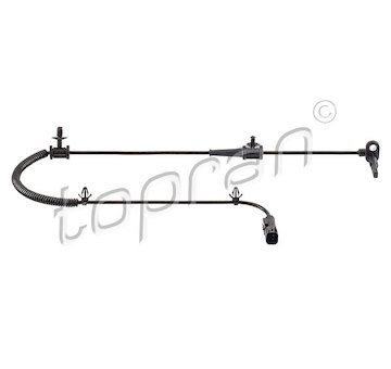 Snímač, počet otáček kol TOPRAN 208 490