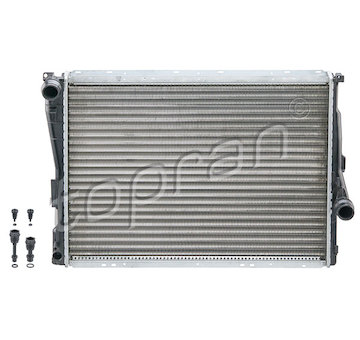 Chladič, chlazení motoru TOPRAN 502 278