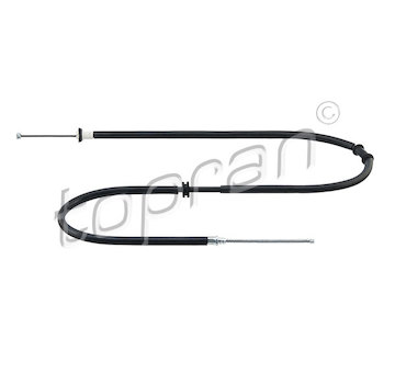 Tažné lanko, parkovací brzda TOPRAN 723 591