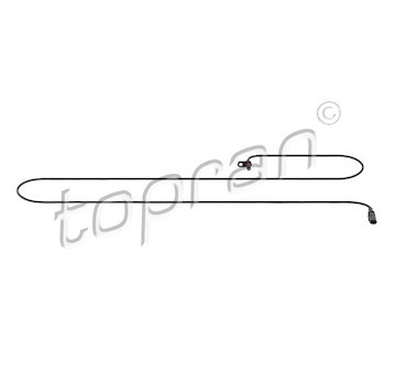 Snímač, počet otáček kol TOPRAN 115 968