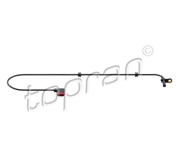 Snímač, počet otáček kol TOPRAN 409 195