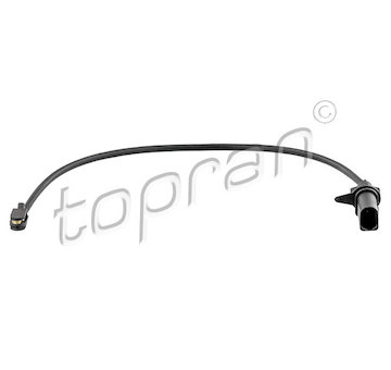 Sensor, opotrebeni brzdoveho oblozeni TOPRAN 638 951