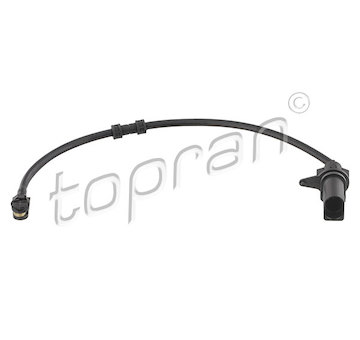 Sensor, opotrebeni brzdoveho oblozeni TOPRAN 638 952