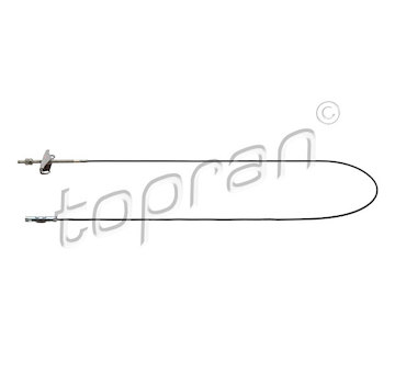 Tažné lanko, parkovací brzda TOPRAN 304 335
