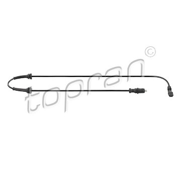 Snímač, počet otáček kol TOPRAN 622 757