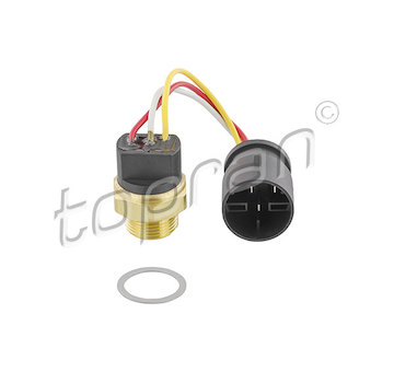 Teplotní spínač, větrák chladiče TOPRAN 205 107