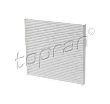 Filtr, vzduch v interiéru TOPRAN 701 551