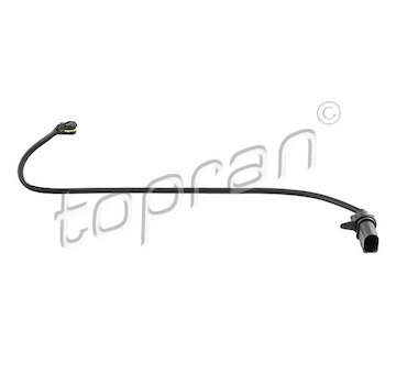 Sensor, opotrebeni brzdoveho oblozeni TOPRAN 638 972