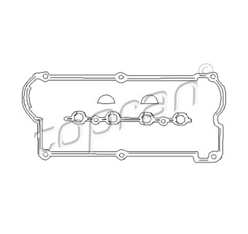 Sada těsnění, kryt hlavy válce TOPRAN 100 271