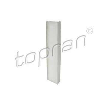 Filtr, vzduch v interiéru TOPRAN 501 012