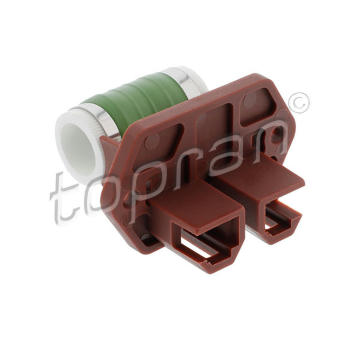 Předřazený odpor, elektromotor (ventilátor chladiče) TOPRAN 724 269