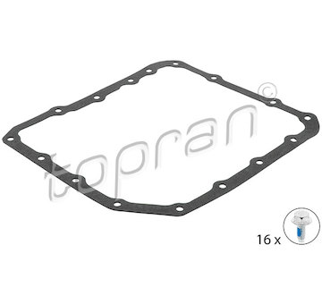Těsnění, olejová vana automatické převodovky TOPRAN 500 784