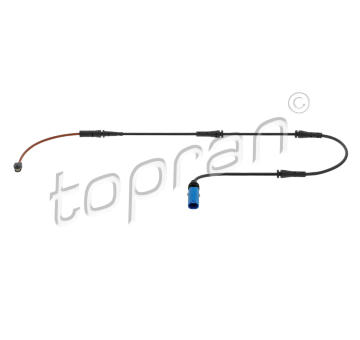 Sensor, opotrebeni brzdoveho oblozeni TOPRAN 638 956