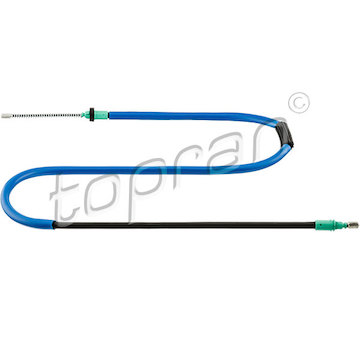 Tažné lanko, parkovací brzda TOPRAN 700 923