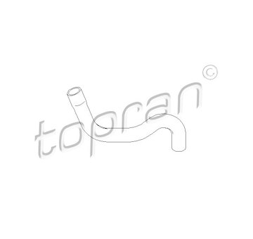 Hadice chladiče TOPRAN 721 830