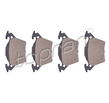 Sada brzdových destiček, kotoučová brzda TOPRAN 400 709