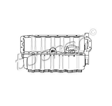 Olejová vana TOPRAN 112 323