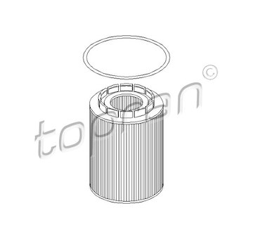 Olejový filtr TOPRAN 107 757