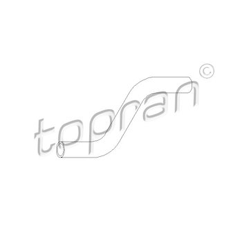 Hadice chladiče TOPRAN 102 713