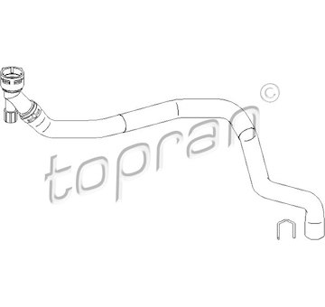 Hadice chladiče TOPRAN 112 020