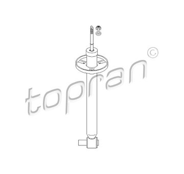 Tlumič pérování TOPRAN 108 377