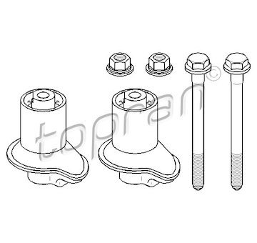 Lozisko-sada, teleso napravy TOPRAN 111 006