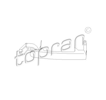 Rukojet dveri TOPRAN 108 865