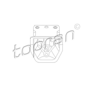 Zavěšení motoru TOPRAN 201 384