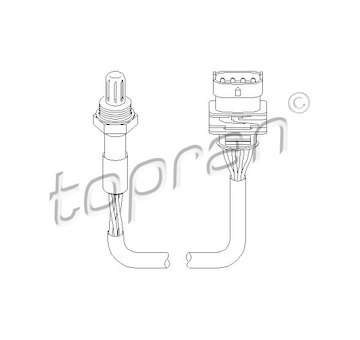 Lambda sonda TOPRAN 207 054