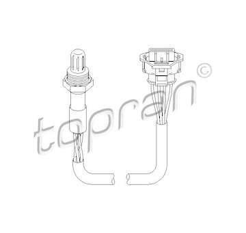 Lambda sonda TOPRAN 207 877