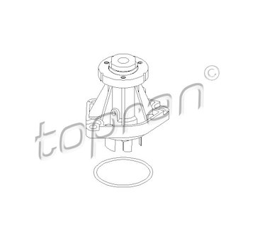 Vodní čerpadlo TOPRAN 205 227