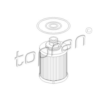 Olejový filtr TOPRAN 207 432