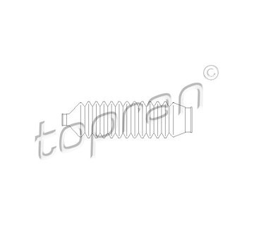 Měch, řízení TOPRAN 301 090