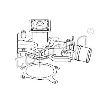 Vodní čerpadlo TOPRAN 300 604