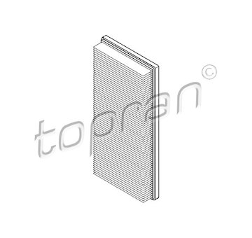 Vzduchový filtr TOPRAN 400 315