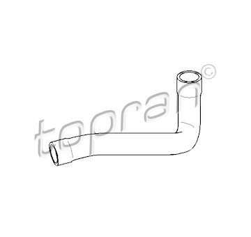 Hadice chladiče TOPRAN 501 561