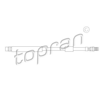 Brzdová hadice TOPRAN 500 754