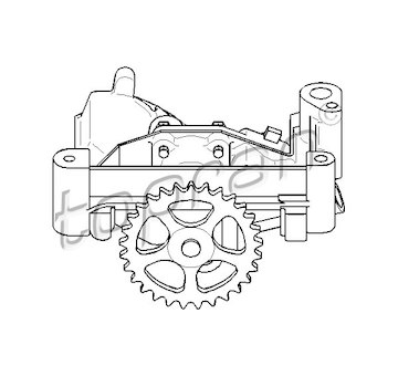 Olejové čerpadlo TOPRAN 720 158