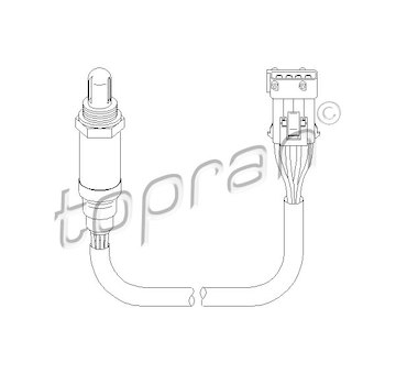 Lambda sonda TOPRAN 722 020